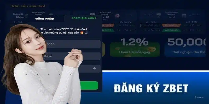 Hướng dẫn đăng ký hội viên Zbet trên app di động